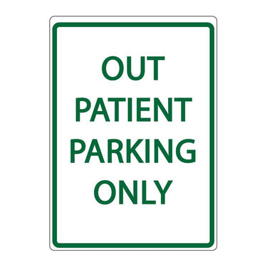ZING Eco Parking Sign, 18X12, EGP- Model 3083
